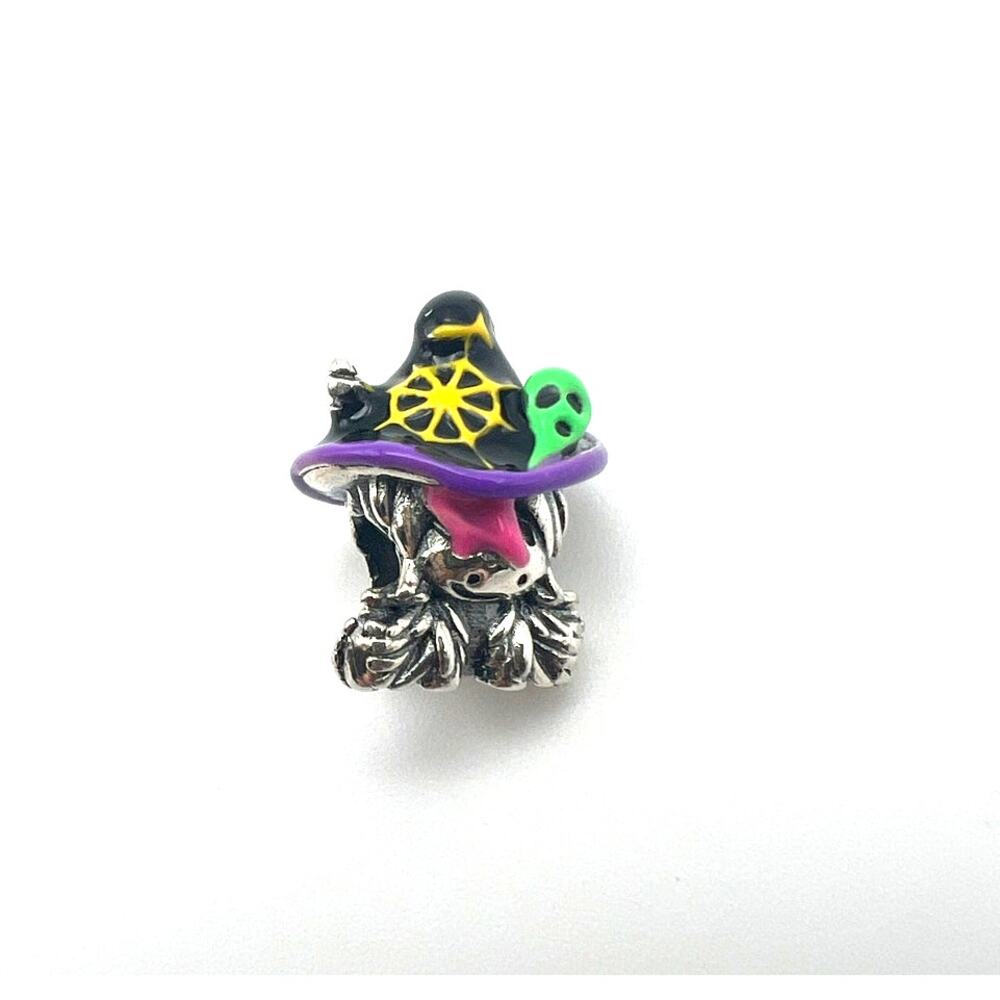 New Halloween Witch Highland Cow Charm for European Bracelet - Picture 5 of 7